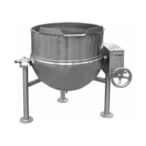 Direct Steam Tilting Kettle 80 gallon