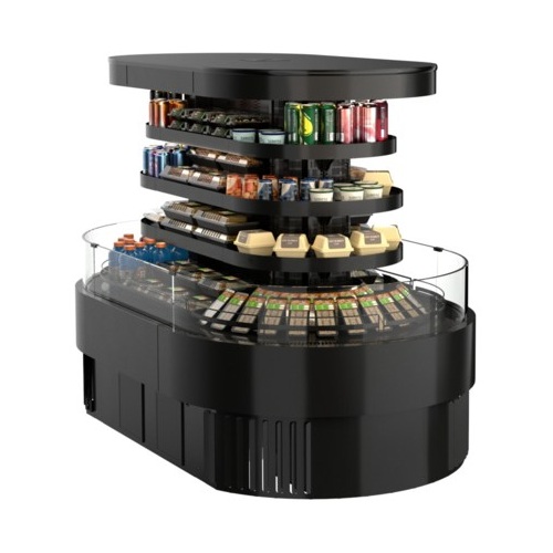 Oasis Refrigerated Display Case 80-3/4"W