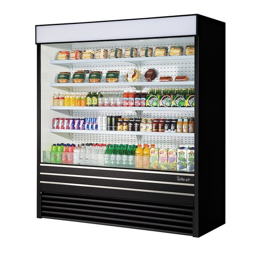 Open Refrigerated Display Merchandiser 72"W