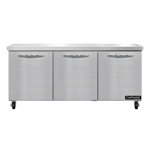 Work Top Refrigerator 72"W