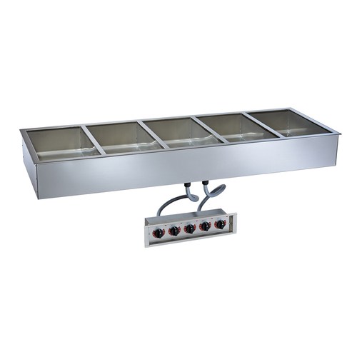 Halo Heat Drop-In Hot Food Well with Individual Controls