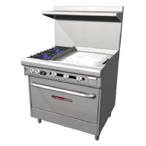 Ultimate Gas Restaurant Range 36"W