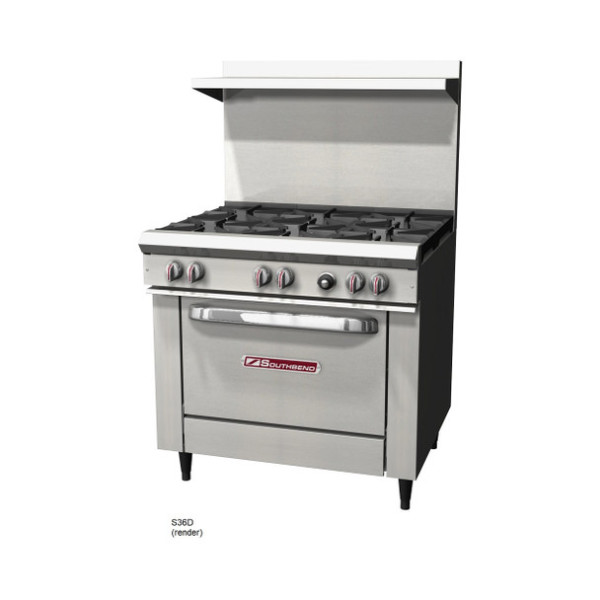 S-Series Gas Restaurant Range 36"W